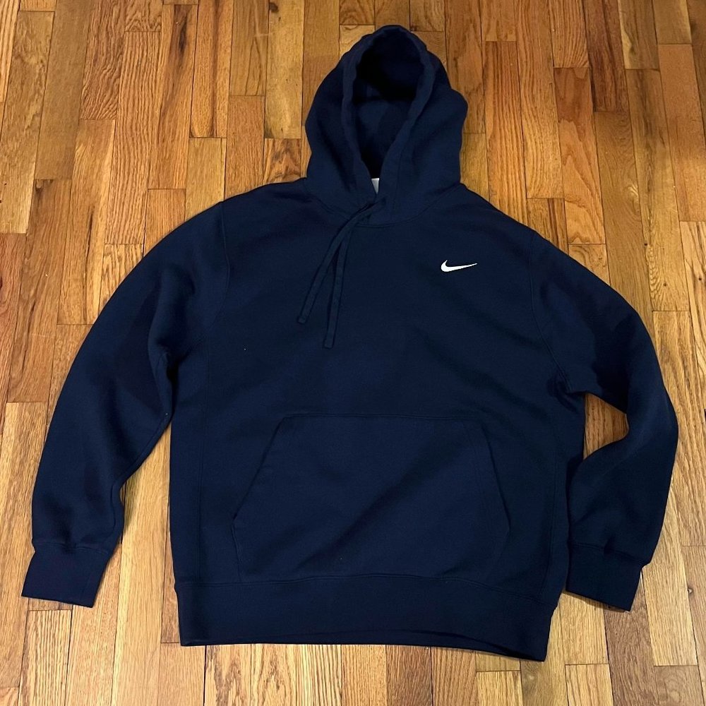 Nike Dark Blue Hoodie Large